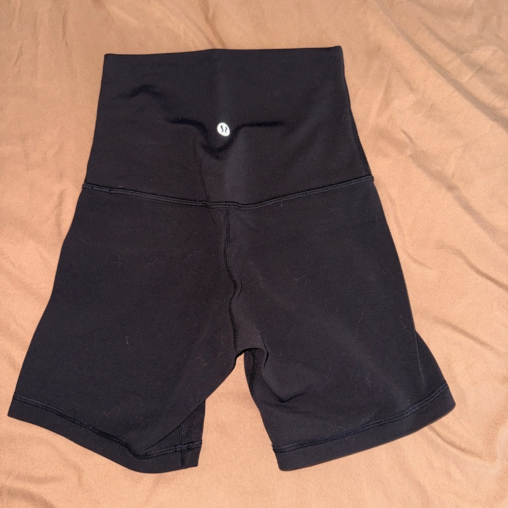 lululemon athletica Black High-Rise Athletic Shorts